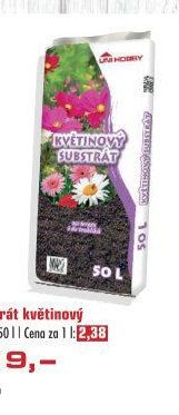 Substrát květinový - UNI HOBBY akcniletaky.com