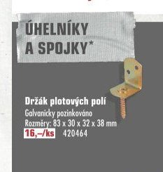 Držák plotových polí