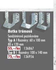 Botka trámová