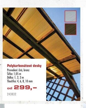 Polykarbonátové desky - UNI HOBBY akcniletaky.com