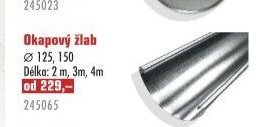 Okapový žlab - UNI HOBBY akcniletaky.com