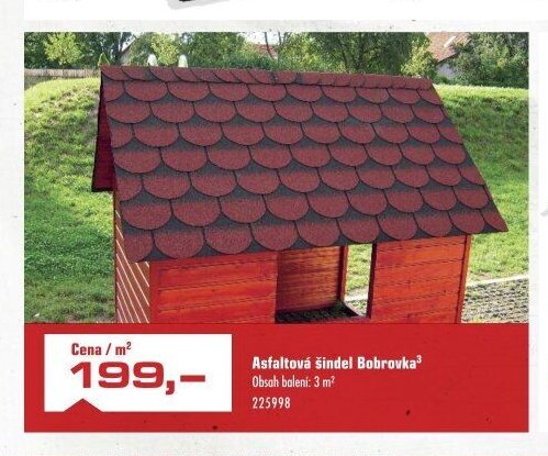 Asfaltová šindel Bobrovka - UNI HOBBY akcniletaky.com