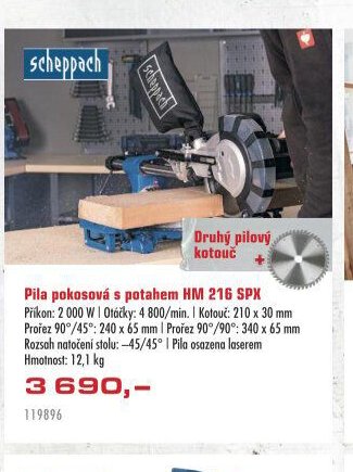 Pila pokosová s potahem HM 216 SPX - UNI HOBBY akcniletaky.com