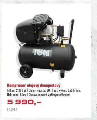 Kompresor olejový dvoupístový - UNI HOBBY akcniletaky.com