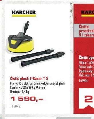 Čistič ploch T-Racer T 5 - UNI HOBBY akcniletaky.com