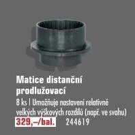 Distační matice Spax