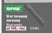 Vrut terasový Spax