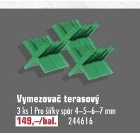 Vymezovač terasový Spax