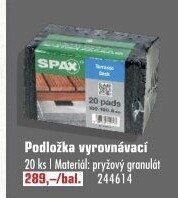 Vyrovnávací podložka Spax