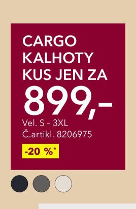 Cargo kalhoty