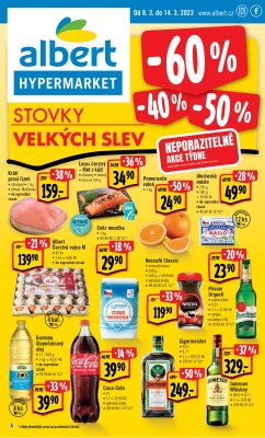 akční leták Albert 8.3.2023-14.3.2023