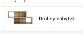 Drobný nábytek
