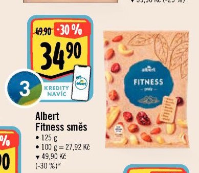 Albert Fitness směs