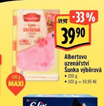 Albertovo uzenářství Šunka výběrová
