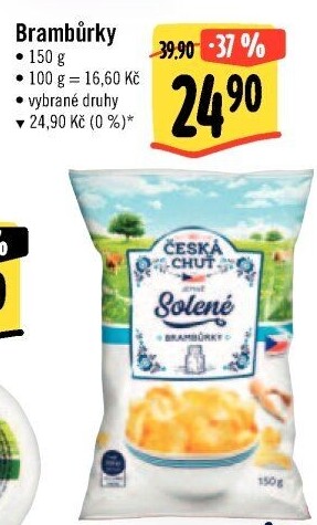 Brambůrky Česká chuť