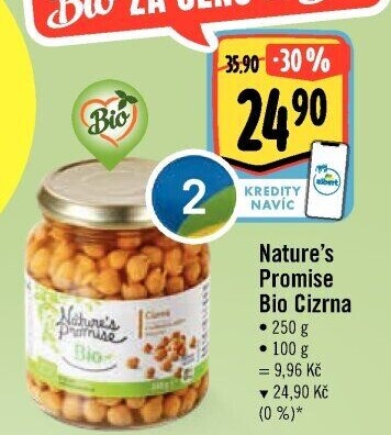 Cizrna v nálevu bio Nature'