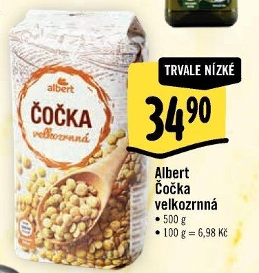 Čočka Albert
