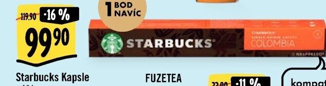 Kapsle Nespresso Starbucks