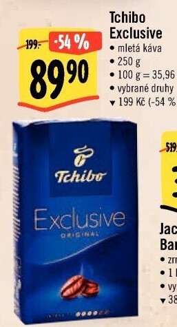 Mletá káva Tchibo Exclusive