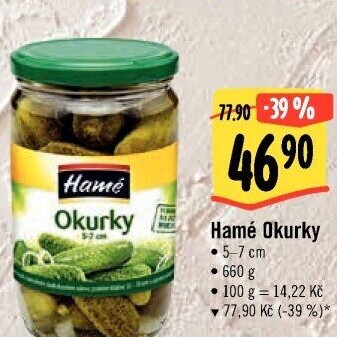 Okurky Hamé