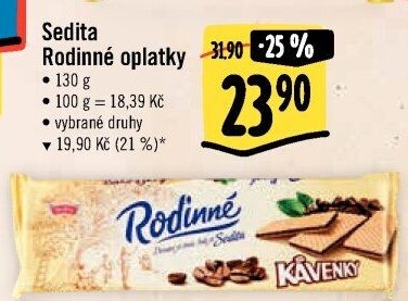 Oplatky Rodinné Sedita
