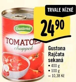 Rajčata sekaná Gustona