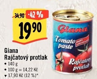 Rajčatový protlak Giana