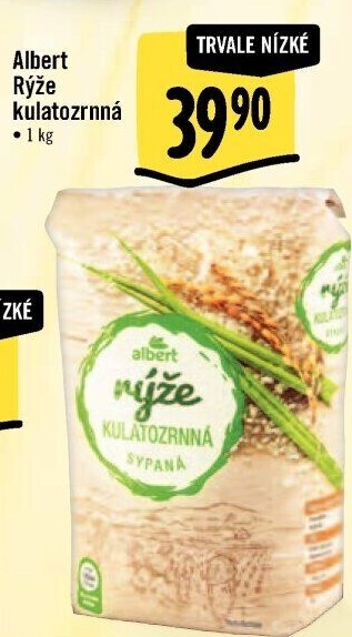 Rýže kulatozrnná Albert