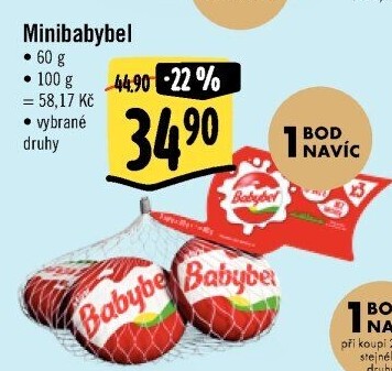 Sýr Mini Babybel Veselá kráva