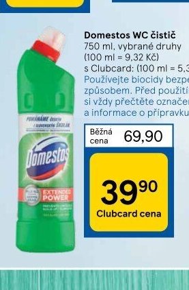 Domestos WC čistič