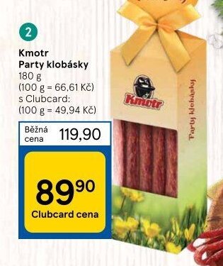 Kmotr Party klobásky