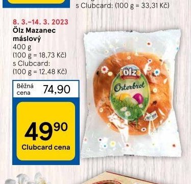 Ölz Mazanec máslový