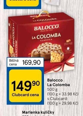 Balocco La Colomba