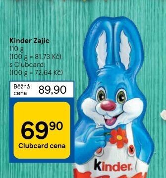 Kinder Zajíč