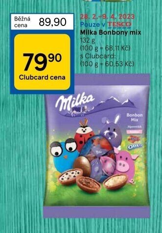 Milka Bonbony mix