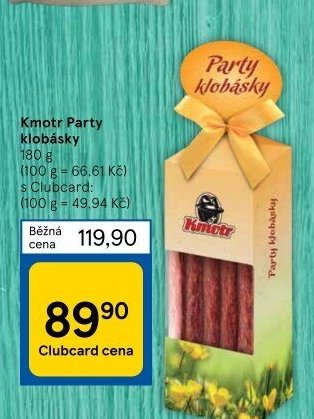 Kmotr Party klobásky