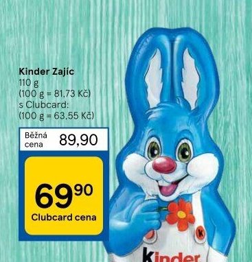 Kinder Zajíc 110 g