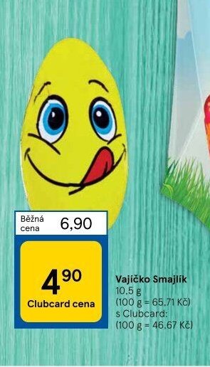 Vajíčko Smajlík 10,5 g