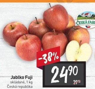 Jablka Fuji Česká Farma