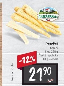 Petržel Česká farma