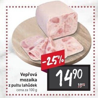 Šunka vepřová mozaika