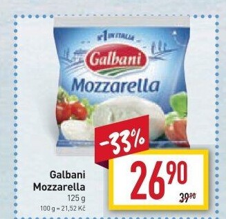 Sýr Mozzarella Galbani