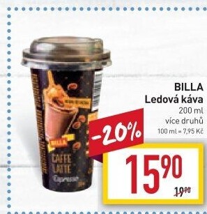 Ledová káva Billa
