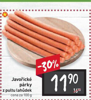 Párky javořické