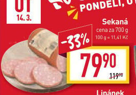 Sekaná Kostelecké uzeniny
