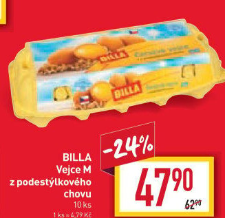 Vejce z podestýlky M Billa