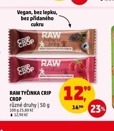 Raw tyčinka Crip Crop