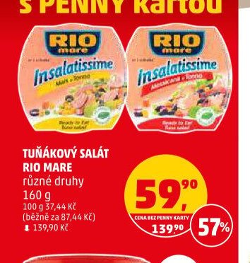 Tuňákový salát Rio Mare