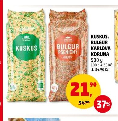Kuskus, bulgur Karlova Koruna