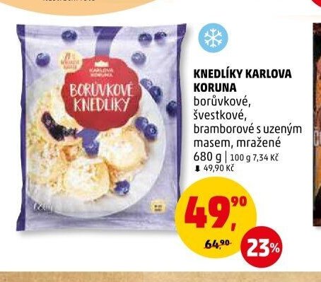 Knedlíky Karlova Koruna